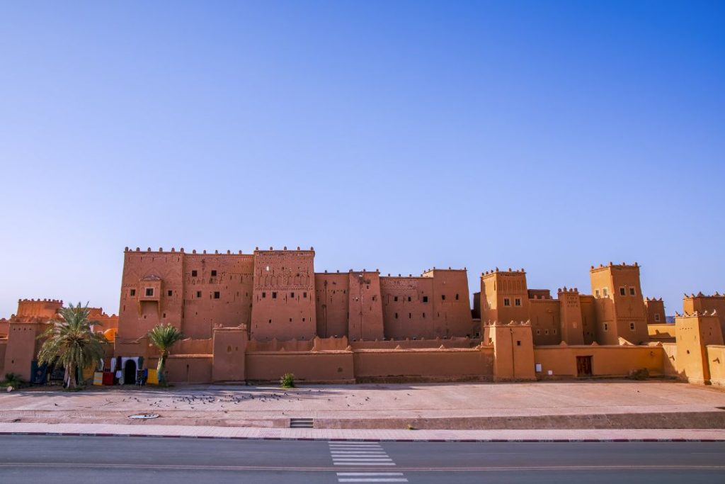 Kasbah Taourirt in Ouarzazate city